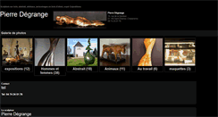 Desktop Screenshot of pierredegrange.com